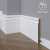 Плинтус напольный под покраску 22-136-18 Madest Decor MDF (136х18х2400 мм)