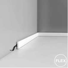 Плинтус гибкий, под покраску Orac decor SX162 Flex (40*10*2000) Плинтус гибкий, под покраску Orac decor SX162 Flex (40*10*2000)