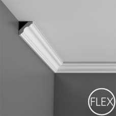 Карниз гибкий под покраску из полиуретана Orac decor C215 Flex (47х47х2000 мм) Карниз гибкий под покраску из полиуретана Orac decor C215 Flex (47х47х2000 мм)