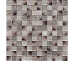 Мозаика стеклянная Caramelle Silk Way Copper Patchwork 23х23 (298х298х4 мм)