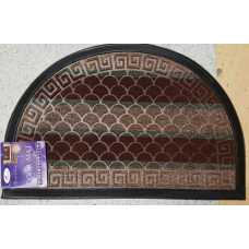 Коврик придверный Lux Shahintex multi-color 45*75 (полукруглый) бежевый Коврик придверный Lux Shahintex multi-color 45*75 (полукруглый) бежевый