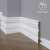 Плинтус напольный под покраску 24-120-18 Madest Decor MDF (120х18х2400 мм)