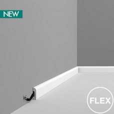 Плинтус гибкий, под покраску Orac decor SX182 Flex (50*13*2000) Плинтус гибкий, под покраску Orac decor SX182 Flex (50*13*2000)