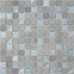 Маленькое фото Мозаика стеклянная Caramelle Silk Way Grey Velvet 23х23 (298х298х4 мм)